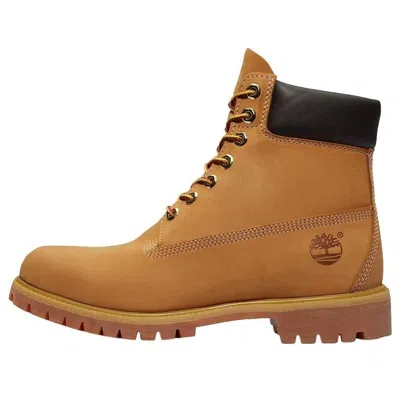 Timberland Men's 6 Inch Premium Waterproof Boots In Wheat Nubuck