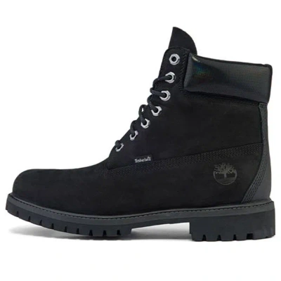 Timberland Premium 6 Inch Waterproof Wide-fit Boot 'black Nubuck'