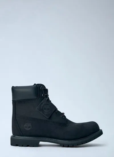 Timberland Premium 6-inch Lace Up Waterproof Boots In Black