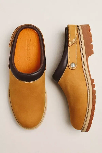Timberland Premium Convertible Clogs In Brown