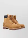 Timberland Premium Lace-up Ankle Boots With Contrasting Collar