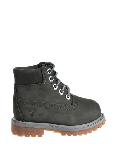 Timberland Babies' Premium Lace Up Crib Shoes In Black