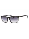 Timberland Premium Rectangular Men's Sunglasses In Blue