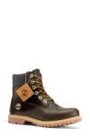 Timberland Premium Waterproof Boot In Dark Brown Full Grain