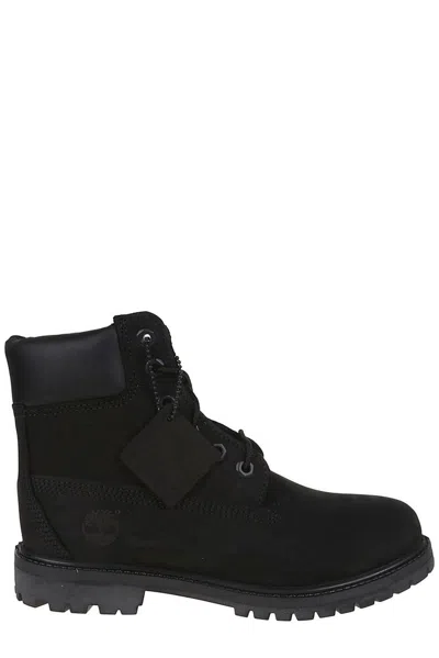Timberland Lace Up Waterproof Boot In Black
