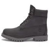 Timberland Premium Waterproof Boots 'dark Grey Nubuck' In Gray