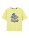 Timberland T-shirt In Cotone Con Stampa Grafica  In Neutral