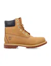 Timberland 6' Premium Boots, Size 4 In Brown