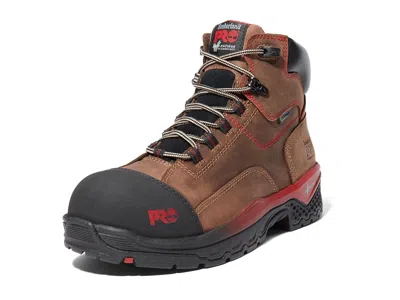 Timberland Pro 6 Bosshog Composite Safety Toe Waterproof Men's Shoes Brown/red: 14 E - Wide