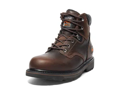 Timberland Pro 6 Pit Boss Soft Toe In Brown