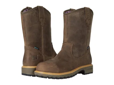 Timberland Pro Ashlar Pull-on Alloy Safety Toe Waterproof Women's Shoes Turkish Coffee: 8 C - Medium In Brown
