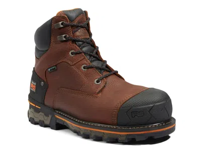 Timberland Pro Boondock 6" Waterproof Work Boot In Brown