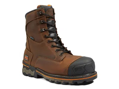 Timberland Pro Boondock 8" Waterproof Work Boot In Brown