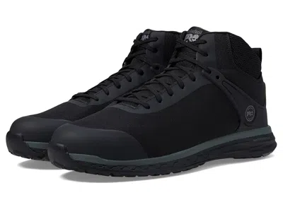 Timberland Pro Drivetrain Sd35 Mid Composite Safety Toe Sd In Black