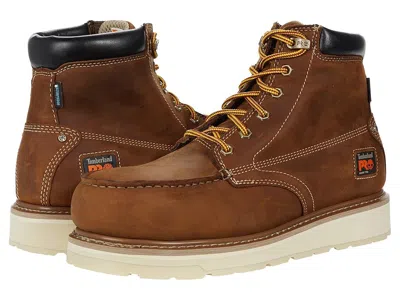 Timberland Pro Gridworks 6 Alloy Safety Toe Waterproof In Brown