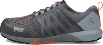 Pre-owned Timberland Pro Mens Radius Composite Safety Toe In Grey/orange