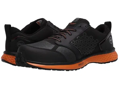 Timberland Pro Reaxion Composite Safety Toe Men's Shoes Black/orange: 14 D - Medium