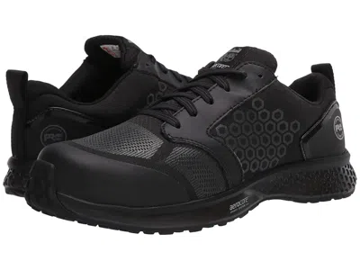 Timberland Pro Reaxion Composite Safety Toe Women's Shoes Black/black: 12 C - Medium In Animal Print