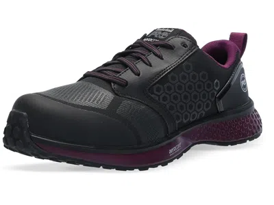 Timberland Pro Reaxion Composite Safety Toe Women's Shoes Black/purple 1: 12 C - Medium