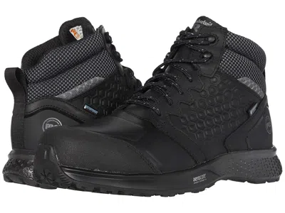 Timberland Pro Reaxion Mid Composite Safety Toe Waterproof Men's Shoes Black/black: 11.5 D - Medium