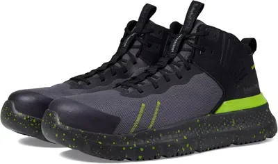 Timberland Pro Setra Mid Tb0a5uty065 Men's Gray Comp Safety Toe Shoes Zpo2571 In Black