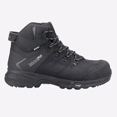 Pre-owned Timberland Pro Switchback Mens Waterproof Safety Work Boots Black