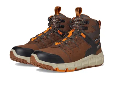 Timberland Pro Tempe Alloy Safety Toe Waterproof In Brown