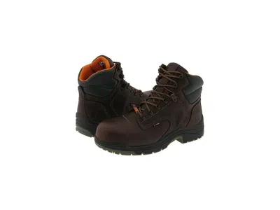 Timberland Pro Titan 6 Alloy Safety Toe Waterproof Women's Work Boots Dark Mocha: 10 D - Wide In Brown