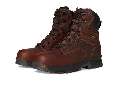 Timberland Pro Titan Ev 8 Composite Safety Toe Waterproof In Burgundy