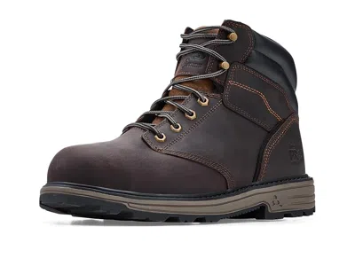 Timberland Pro Titan Tasker 6 Inch Alloy Safety Toe Industrial Work Boots In Brown