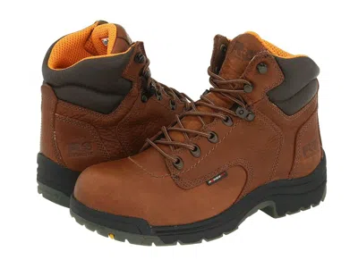 Timberland Pro Titan(r) 6 Alloy Safety Toe Women's Work Boots Coffee Full-grain Leather: 10 D - Wide In Brown