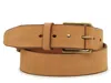Timberland Pull Up Leather Belt In Brown