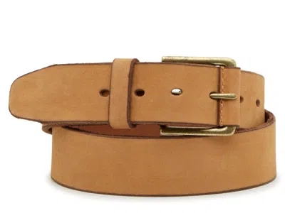 Timberland Pull Up Leather Belt In Brown