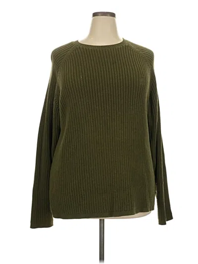 Pre-owned Timberland Pullover Sweater In Green