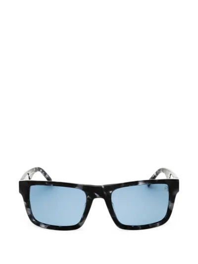 Timberland Rectangle-frame Sunglasses In Blue