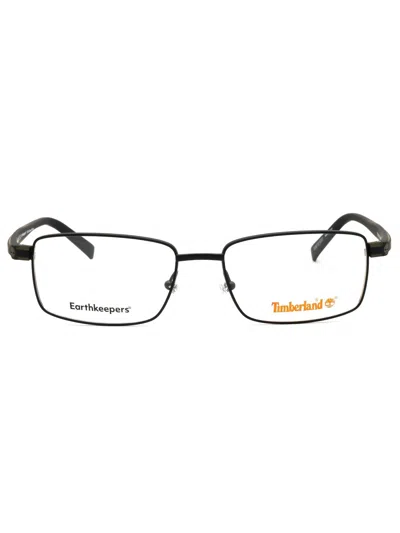 Timberland Rectangular Men's Eyeglasses - Tb1820 In Black
