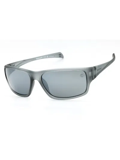 Timberland Rectangular Polarized Men's Sunglasses In Pattern