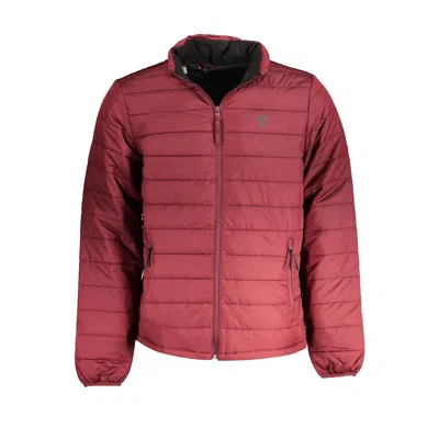 Timberland Polyester Men's Jacket In Red