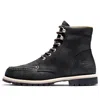 Timberland Redwood Falls Waterproof Moc-toe Boot 'black Full-grain'