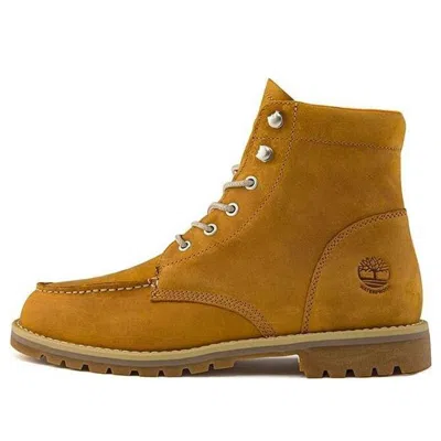 Timberland Redwood Falls Waterproof Moc-toe Wide-fit Boot 'wheat Full-grain' In Brown