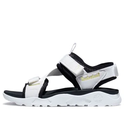 Timberland Ripcord Double-strap Sandals 'white Black' In Multi