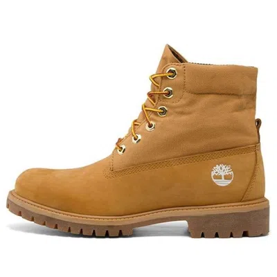 Timberland Roll Top Boots Basic 'wheat Camouflage' In Orange