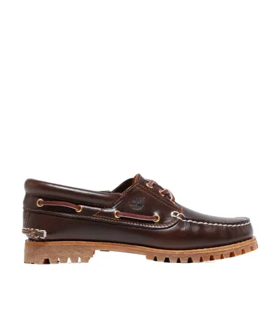 TIMBERLAND TIMBERLAND NOREEN 3-EYE LUG HANDSEWN BOAT SHOES
