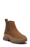 Timberland Women's Carnaby Cool Mid Chelsea Boot In Rust Nubuck