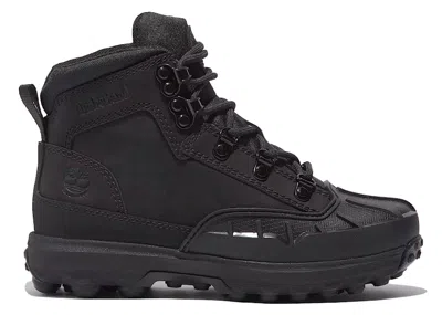 Pre-owned Timberland Rubber Toe Waterproof Boot Sneakers In Black