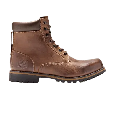 Pre-owned Timberland Rugged 6 Inch Waterproof Boot 'copper Roughcut' In Brown