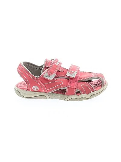 Pre-owned Timberland Kids' Sandals In Pink