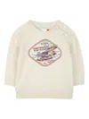 Timberland Seaplane-print Sweatshirt In Neutral