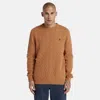 Timberland Shirts Man  Tb0a2ceqk431 - Lambswool Cable Land In Brown