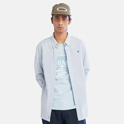 Timberland Shirts Man  Tb0a2dd6dk11 Is Yd Stripe Seer Captains Blue